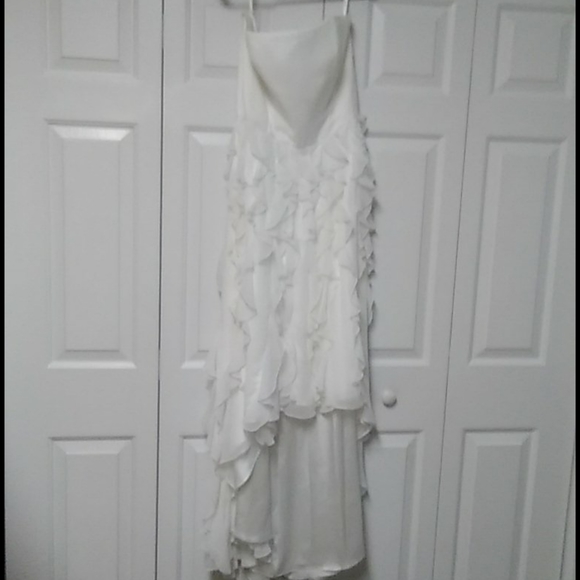 White House Black Market Dresses & Skirts - White House Black Market Pure White strapless dres